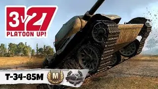 T-34-85M - Ace Tanker -  Titan191 [3VS27] - World of Tanks