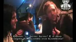 The Used video interview