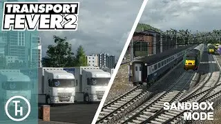 Train and Road Depot upgrade - Transport Fever 2 - The Big Build Sandbox