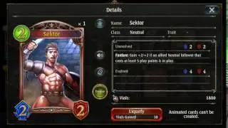 [Shadowverse] Sektor - Card Sounds (English)