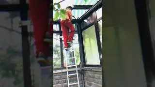 🤙🏻 ☎️ Позвони мы приедем на чистку желобов и установку обогрева кровли #обогревкровли #греющийкабель