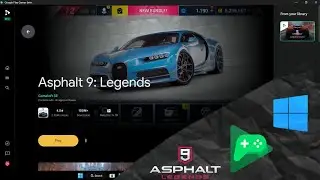 ASPHALT 9 LEGENDS ON PC || Emulator ❎ GOOGLE PLAY GAMES BETA FOR WINDOWS ✅ || game play