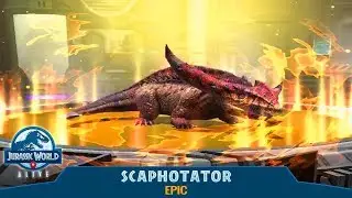 DID I OVERRATE THIS NEW HYBRID? EPIC HYBRID SCAPHOTATOR SHOWCASE! | Jurassic World Alive 1.11
