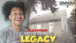 BEING DIFFERENT AINT BAD!!! EMINEM - LEGACY(REACTION)
