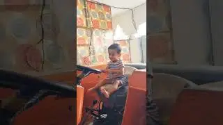 Arham on Tractor #baby #tractor #trendingshorts #babyshorts
