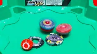 Дядя Игорь играет в Бейблэйд Бёрст Эволюция Думсайзор Д3 против Волтраек В3