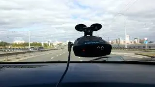 Радар-детектор iBOX X10 против Кордона