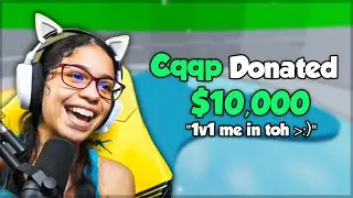 Donating to Streamers IF They Can Beat Me in a Race...