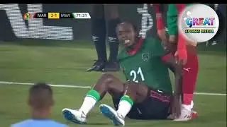 هدف اشرف حكيمي العالمي في شباك مالاوي / Le super but de Achraf Hakimi contre Malawi