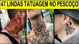 47 TATUAGEM MASCULINA NO PESCOÇO, TATUAGEM MASCULINA NO PESCOÇO #tatugemasculina #tattoo