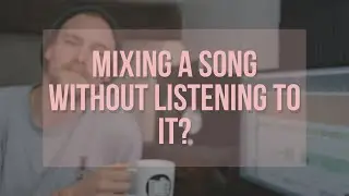 Mixing A Song Without Hearing It //  Audio mixing with cheat sheet and pink noise in Reaper //