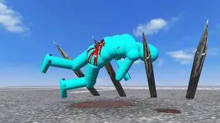 Dynamic NPCs Fight in Realistic Simulations! (with Active Ragdoll Physics)