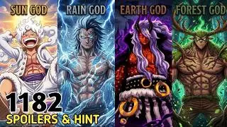 ONE PIECE 1182: The FOUR GODS Are REAL… Dragon’s TRUE Power Revealed?! (SPOILERS HINT)