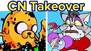 Friday Night Funkin' VS Finn & Jake | CN Takeover DEMO (FNF Mod) Enjoy 😉🎤💖