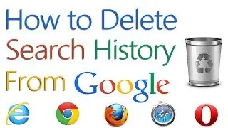 how to clear google search history