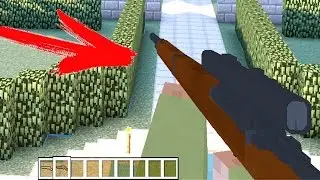 CSGO - MINECRAFT! Maynkraft in Contra! GUN FROM CSGO In MINECRAFT