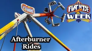 Afterburner Rides Info and History - Flat Ride of the Week 45