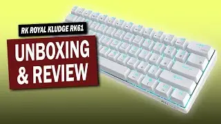RK ROYAL KLUDGE RK61 Wireless 60% Mechanical Keyboard Review