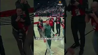 Just like at home 😅 #shorts #damianlillard #portlandtrailblazers #milwaukee #portland