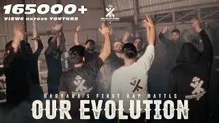 Our Evolution - First Haryanvi Rap Battle (Official Video) | The Revolutions | Prod Angad