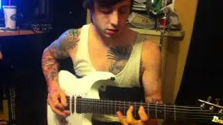 Johnny recording some riffage