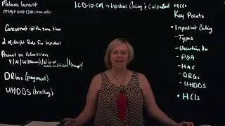 ICD-10-CM Inpatient Coding with review of DRGs POAs and a Brief look at HCCs