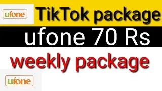 Ufone TikTok package 