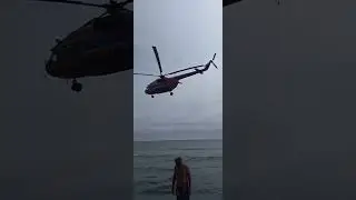 ВЕРТОЛЁТ КОГО-ТО СПАСАЕТ ШЕПАЛОВО ВРАНГЕЛЬ