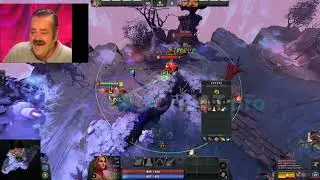 Мексиканец смеется над бессмертием в DOTA 2, это реально используя чит для Дота 2