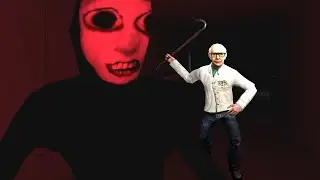 Криповый маньяк в нашем доме .GMOD