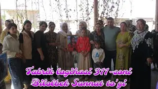Tabrik loyihasi 311-soni Bilolbek Sunnat to'yi..
