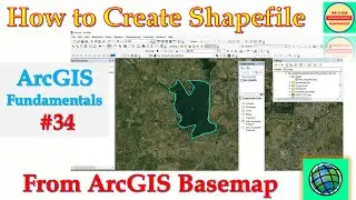 How to Create Shapefile from ArcGIS BaseMap