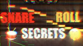 The Secret Sauce to Hard Snare Rolls 🥁 | Logic Pro Cookups