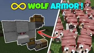 Infinite Wolf Armor Farm Minecraft 1.21+