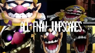 ALL FIVE NIGHTS AT WARIO'S JUMPSCARES  (1, 2, 3, 4 AND ORIGINS)
