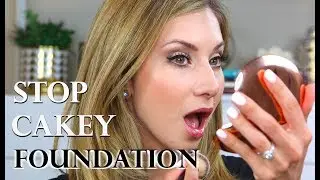 AVOID CAKEY & CREASING FOUNDATION | Foundation Tips from a Makeup Artist