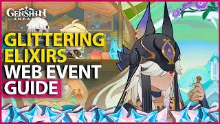 Glittering Elixirs Web Event FREE 120 PRIMOGEMS & ALL RECIPE Genshin Impact 3.6