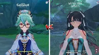 Zhezhi VS Sucrose | Gameplay Comparison Side By Side