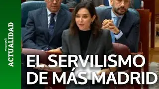 Ayuso leaves BERGEROT (Más Madrid) speechless for his servility to the PSOE