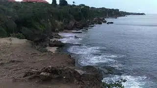 Идём на Secret beach (Pantai Tegal Wangi) часть 2 вид сверху
