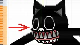 Cartoon Cat on the piano (Friday Night Funkin mod)