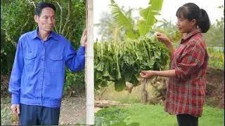 Mother-in-law is sick - Huyen was worried when her father-in-law wanted to bring Maya home to play.