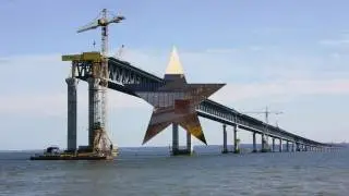 Строительство моста в Крыму через керченский пролив самое новое и популярное