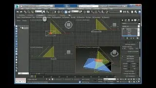 Modeling a roof with a chimney on the top in Autodesk 3ds max