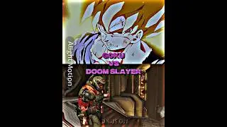 Goku Vs Doom Slayer | #1v1 #edit #goku #debate #doomguy #doometernal #dragonballz