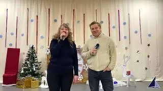 РАСПЕВКА ПЕРЕД КОНЦЕРТОМ - ОКСАНА ЛАВРОВА ГАЛИЦИНА И ЭДУАРД СТРАХОВ. 2023г. ФИЛАРМОНИЯ СТУПИНО.