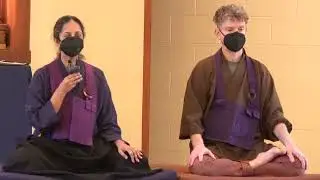 Sound Sesshin 2024 Last Talk - Jogen Salzberg, Sensei and Anusha Enryu, Dharma Holder