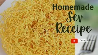Homemade Besan ki Sev Receipe || Indian Snacks  #homemade