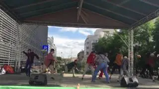 Танцуем Всё. Первое выступление начинающей смешанной группы. 2015 год