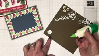 A Little Bit Festive Christmas Card Class DAY 3 of 5